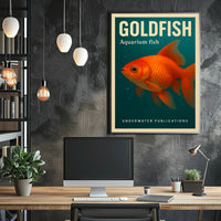 Goldfish Aquarium Delight Poster