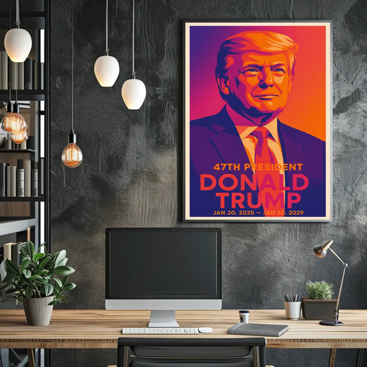 Trump Visionary Digital Collectors Poster