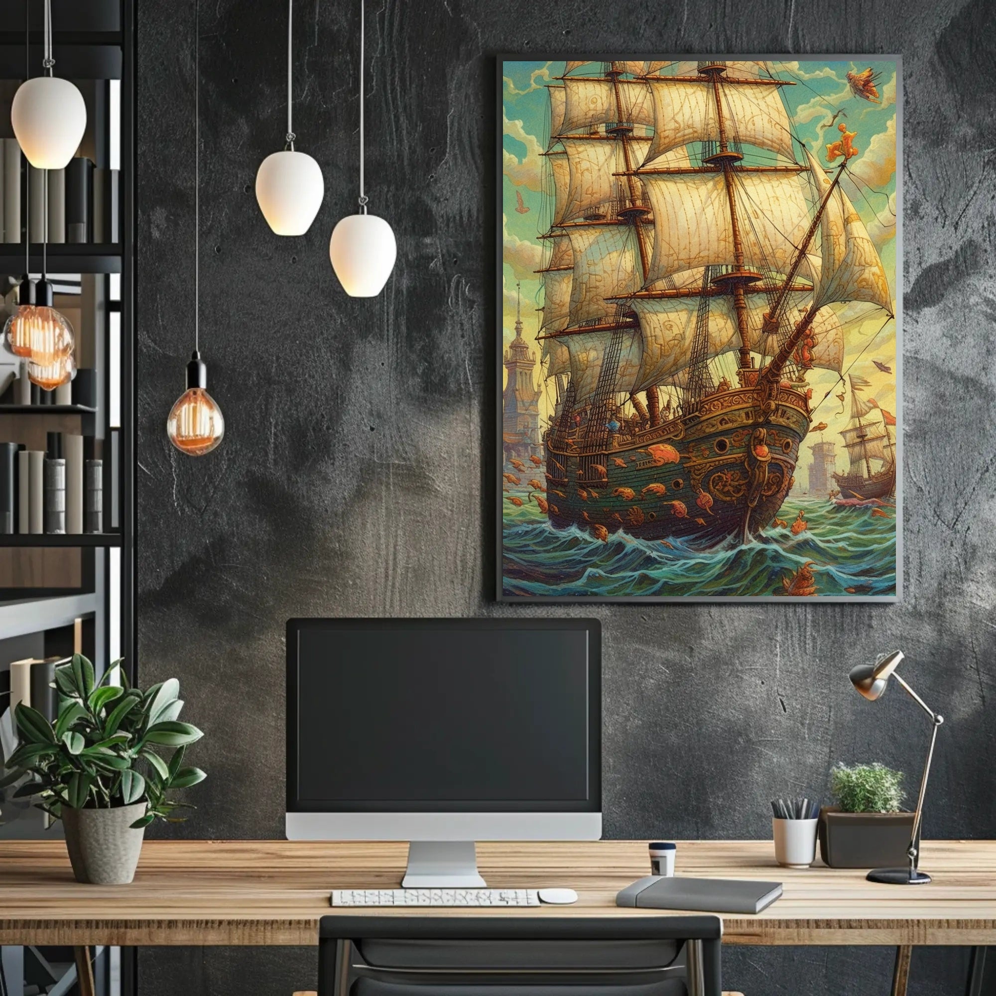 Majestic Voyage Poster