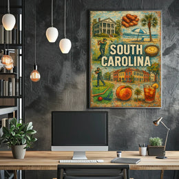 South Carolina Highlights Poster