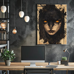 The Enigmatic Raven Poster