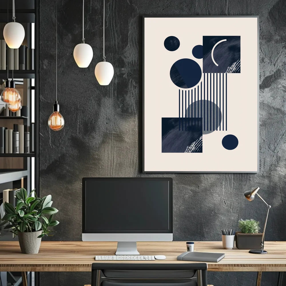 Vintage Landmark and Iconic Scene Art Poster