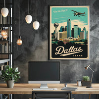 Visit Dallas, Texas Poster