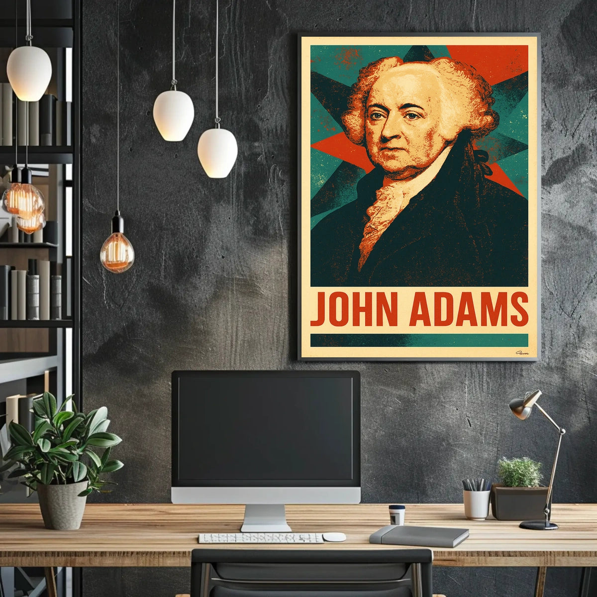 John Adams Poster