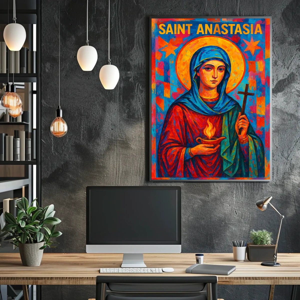 Saint Anastasia Poster