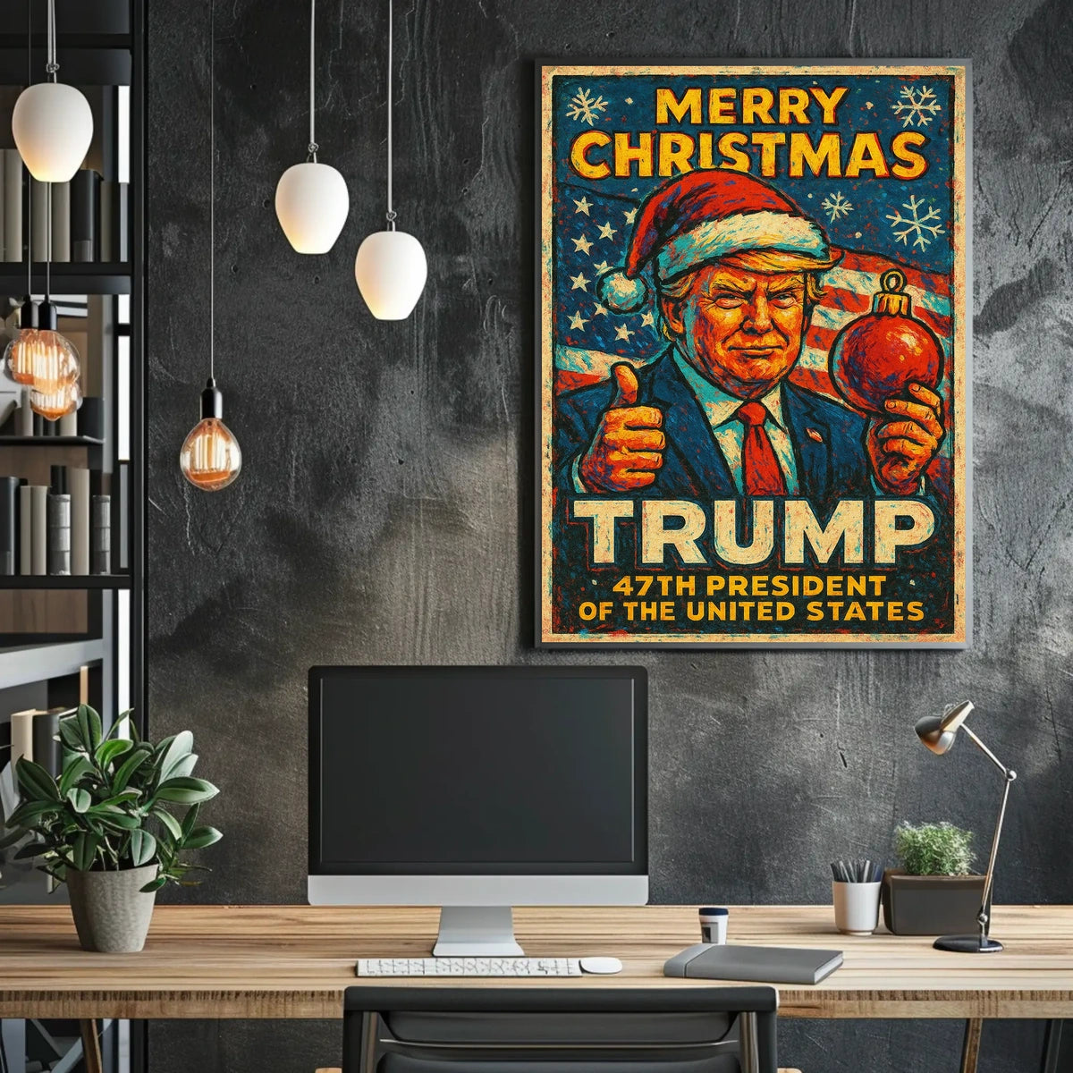 Trump 47th President Poster