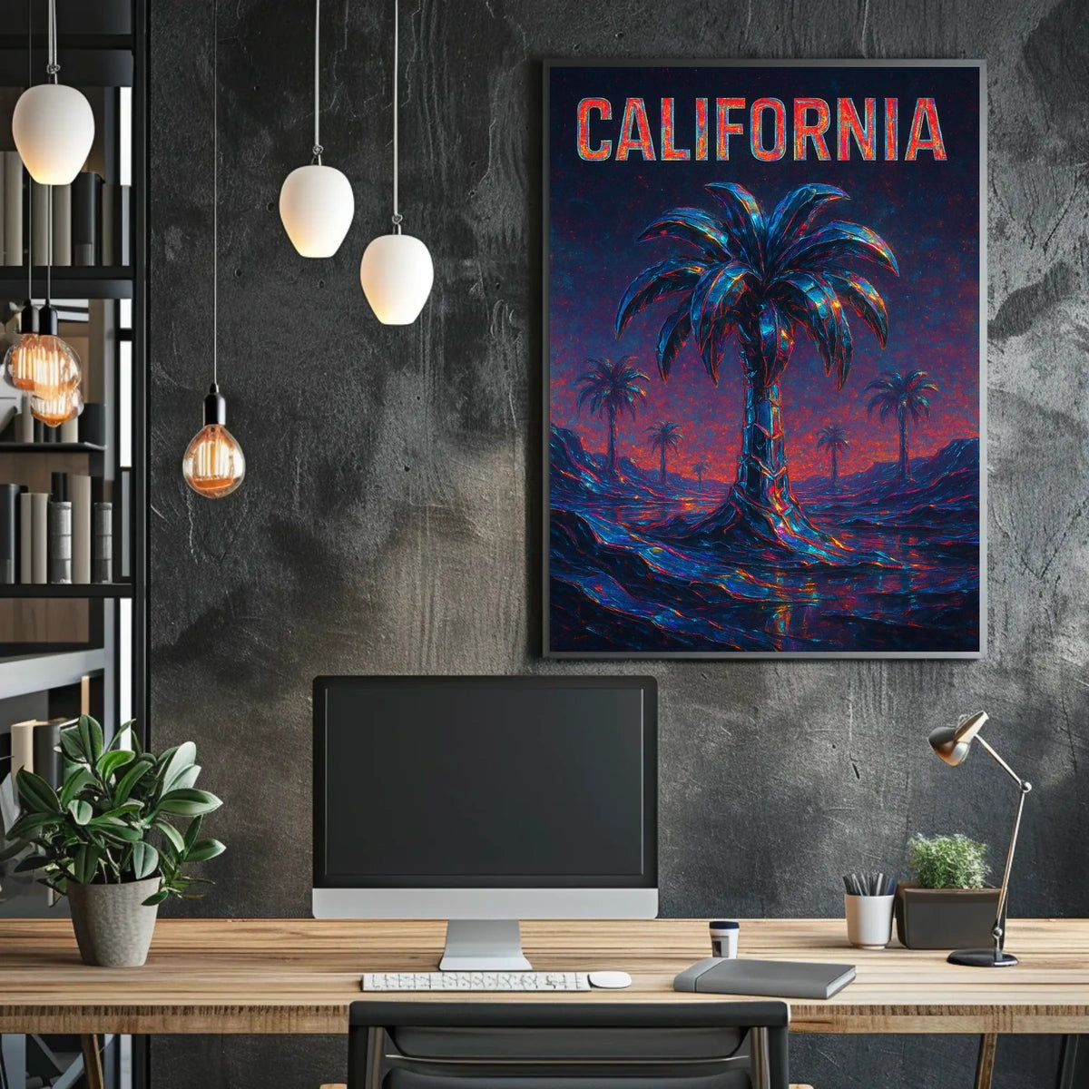 California Dreamscape Poster