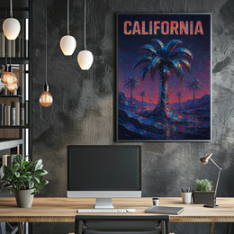 California Dreamscape Poster