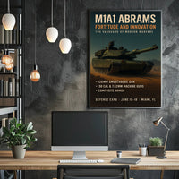 M1A1 Abrams Fortitude and Innovation Poster
