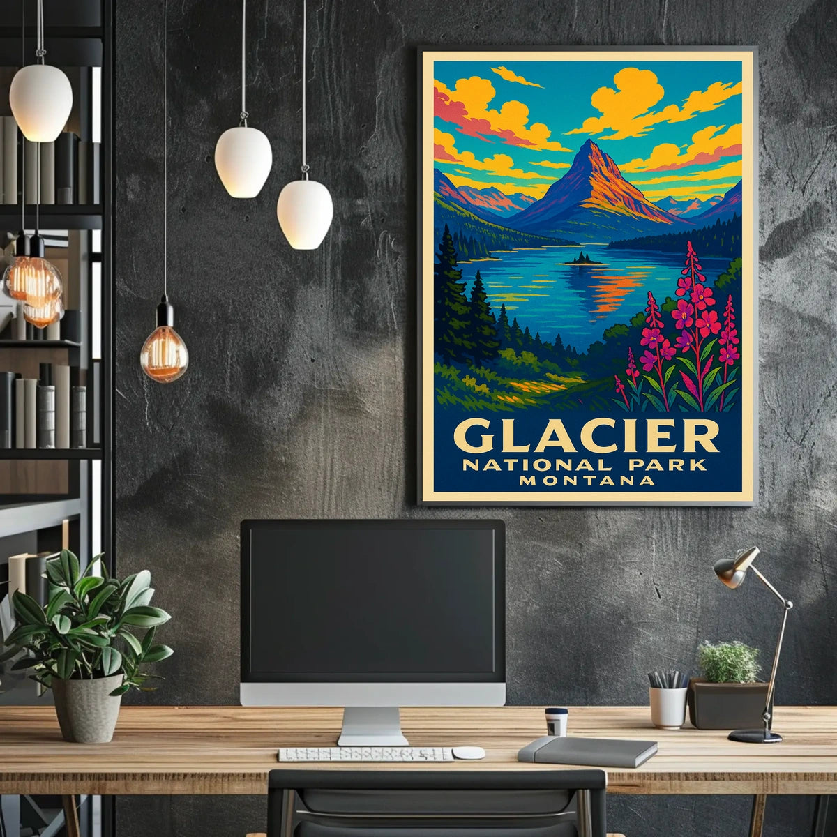 Glacier National Park Montana Poster