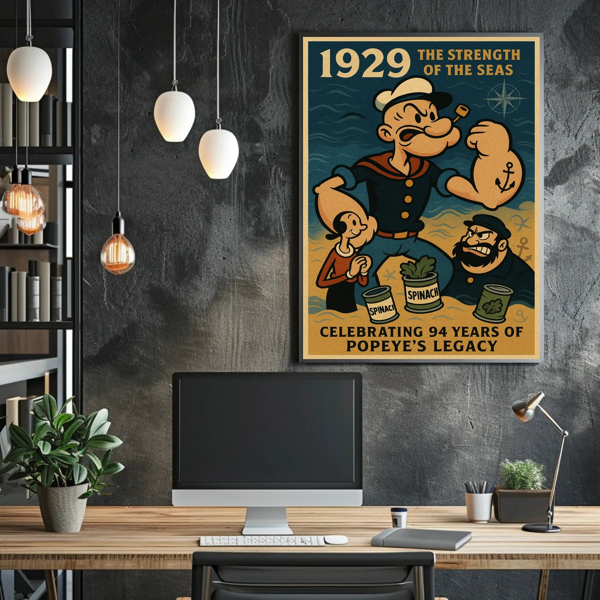 Popeye 1929 Art Poster POP-220
