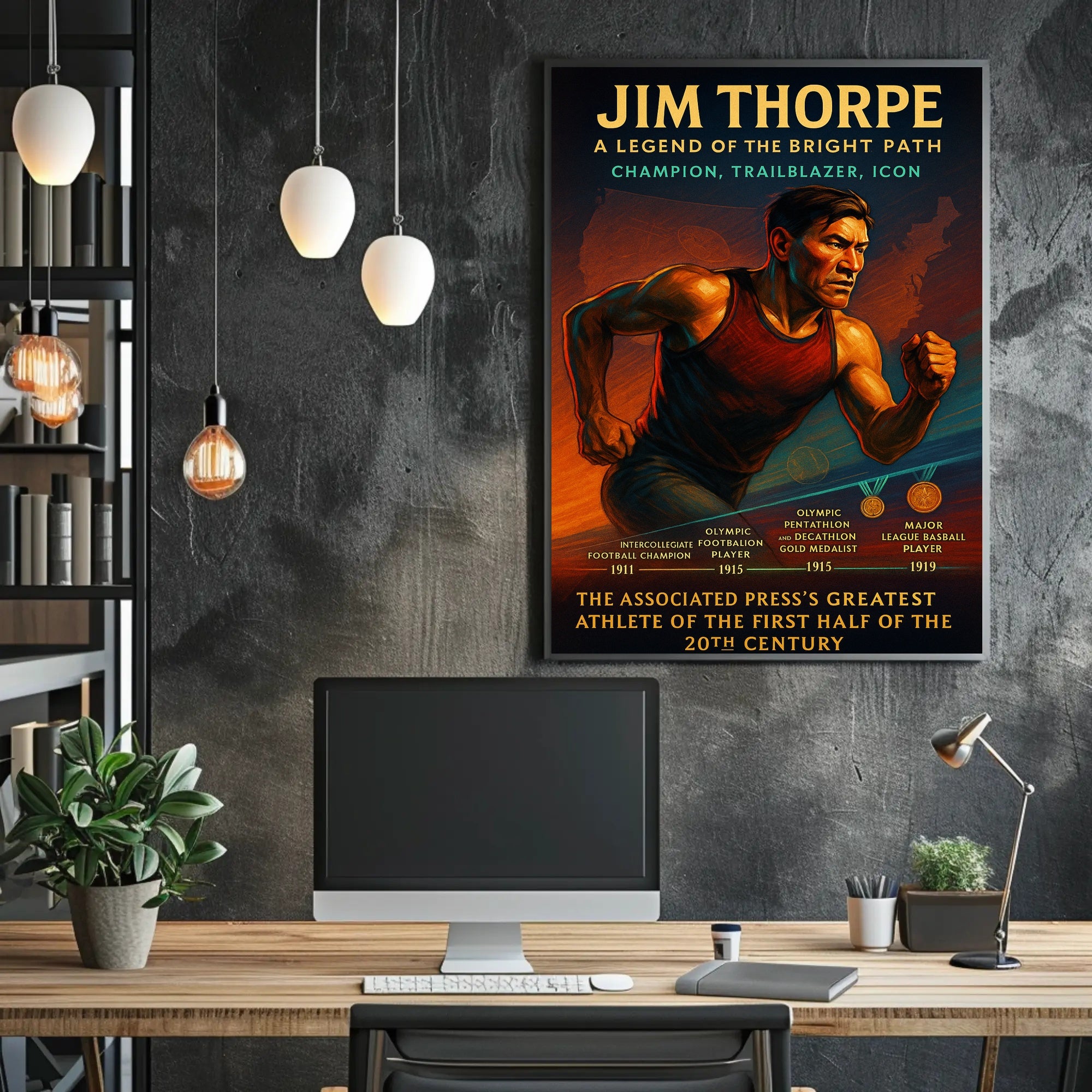 Jim Thorpe: A Legend of the Bright Path Poster