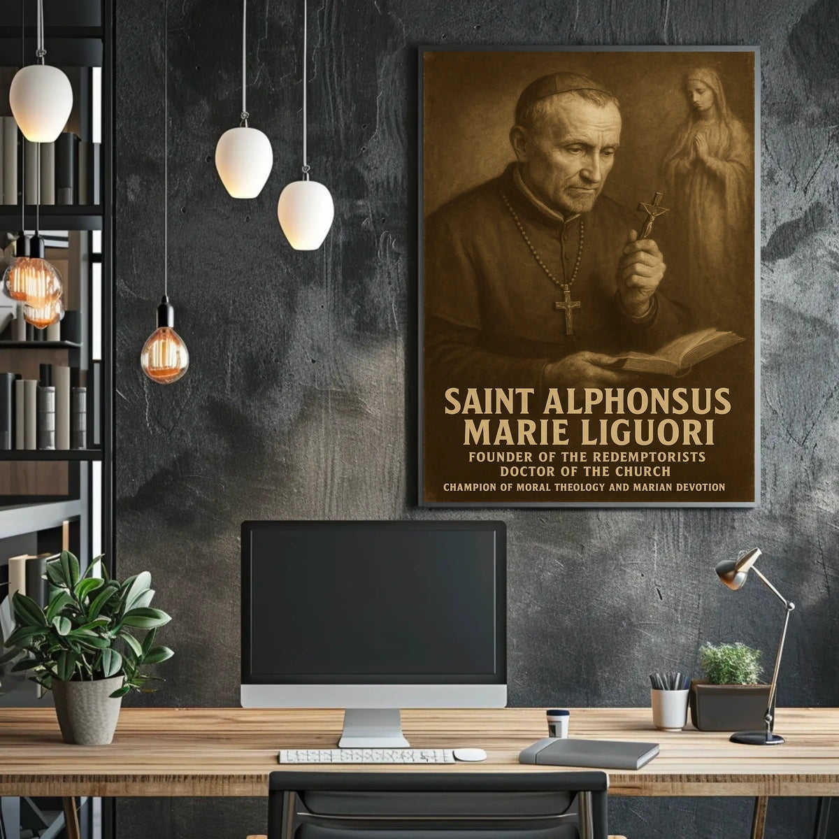 Saint Alphonsus Marie Liguori Poster