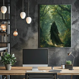 Mystical Forest Adventure Journey Fantasy or Mythology Poster PosterGoat