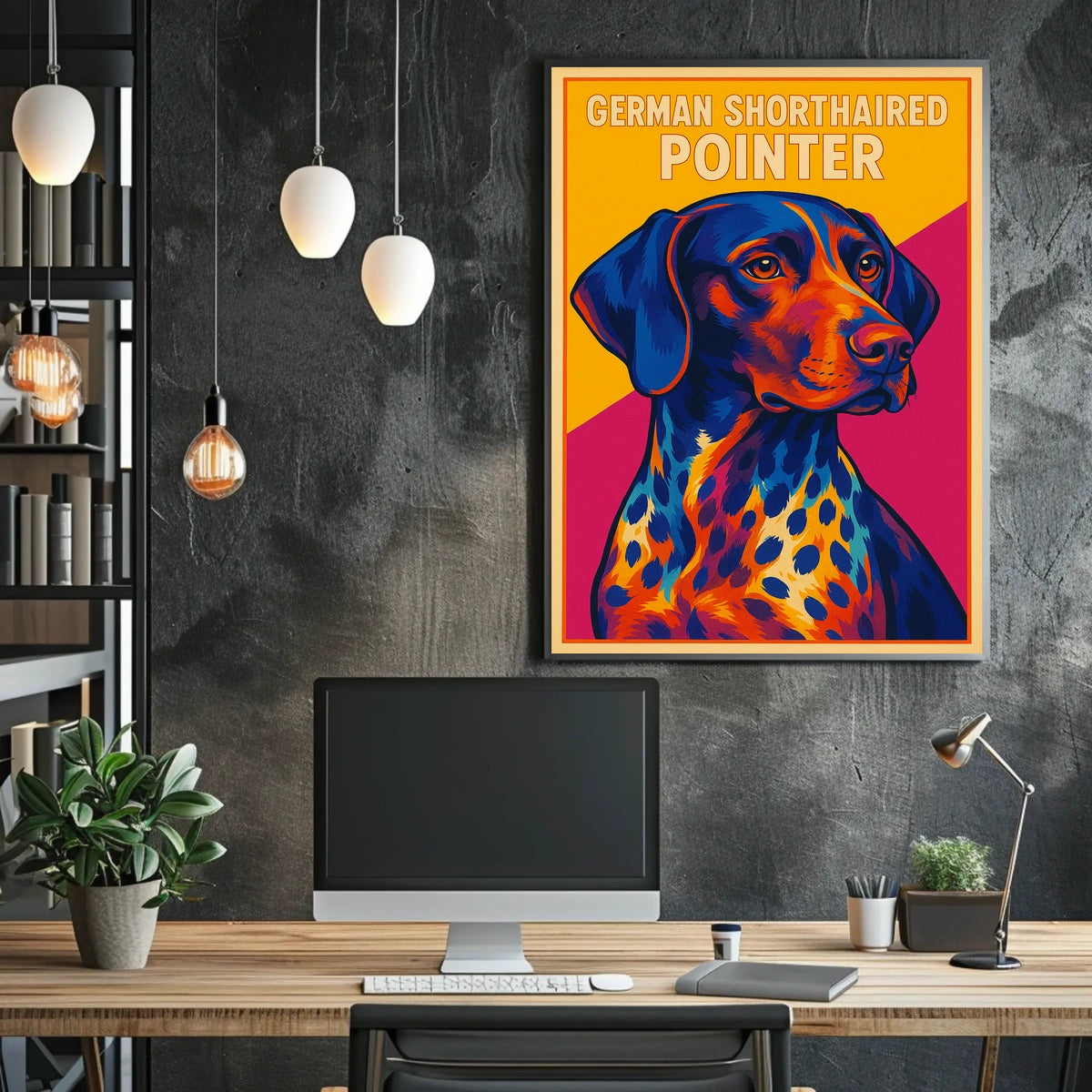 German Shorthaired Pointer Poster