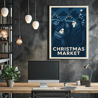 Christmas Market Celebration Poster