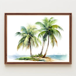 Tranquil Tropics Poster