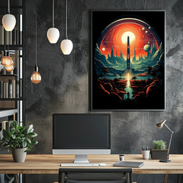 Cosmic Tower Poster