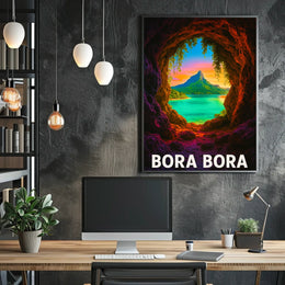 Bora Bora Paradise Poster