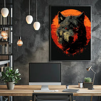 The Fierce Wolf Poster