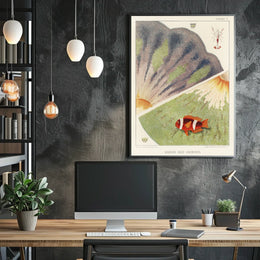Barrier Reef Anemones Poster