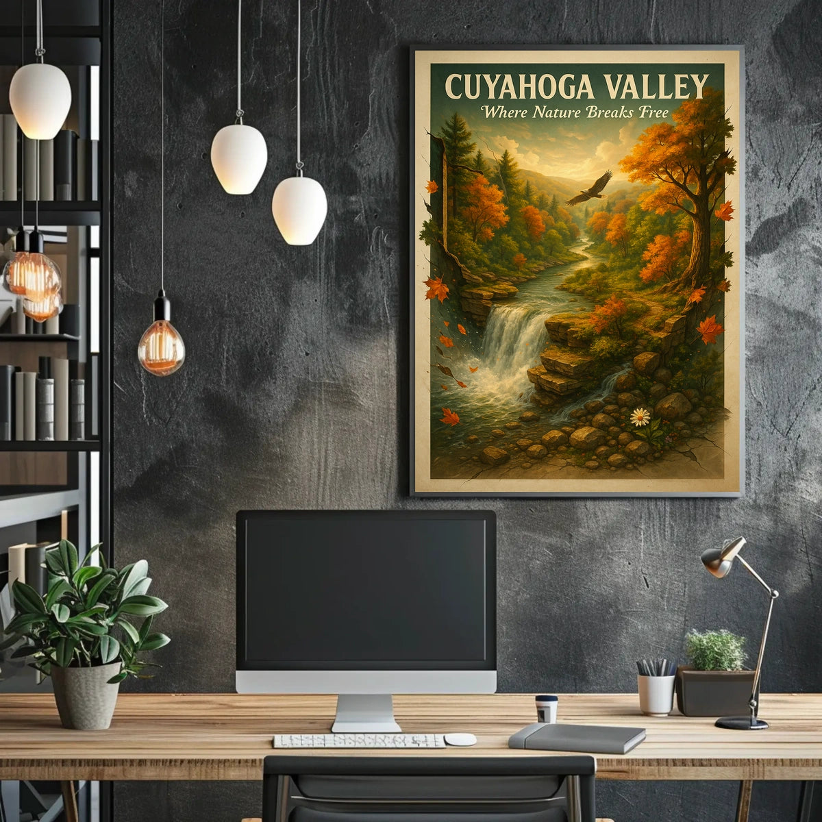 Cuyahoga Valley Where Nature Breaks Free Poster