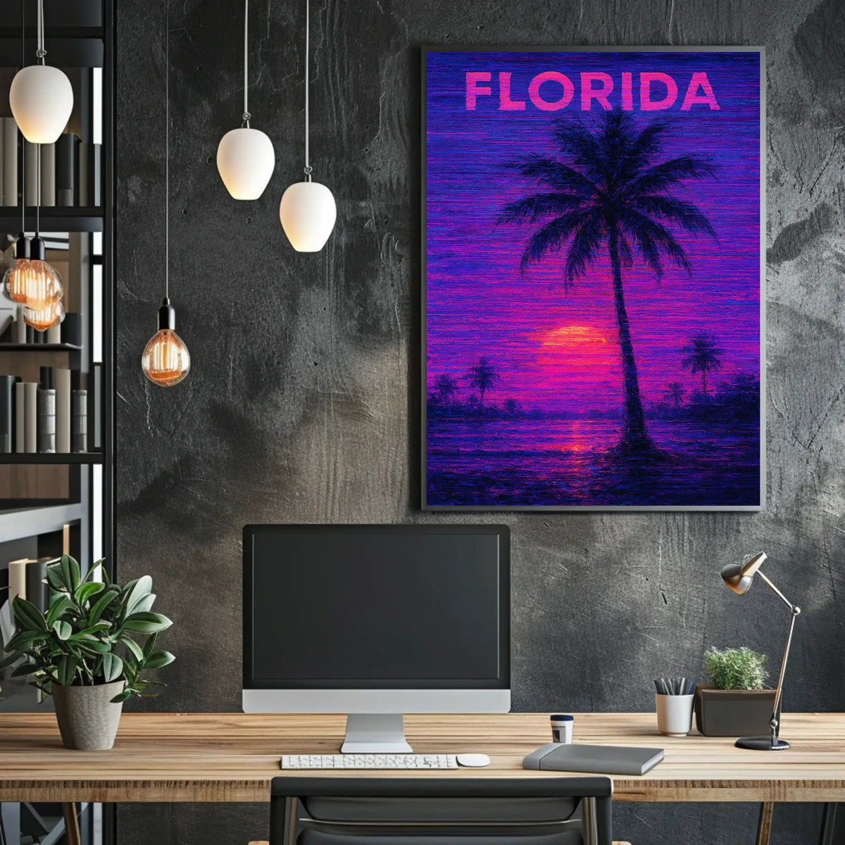 Florida Sunset Poster