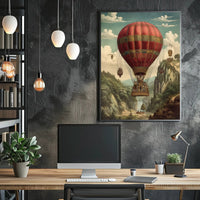 Journey Through the Skies Poster