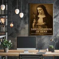 Saint Catherine Of Siena Poster