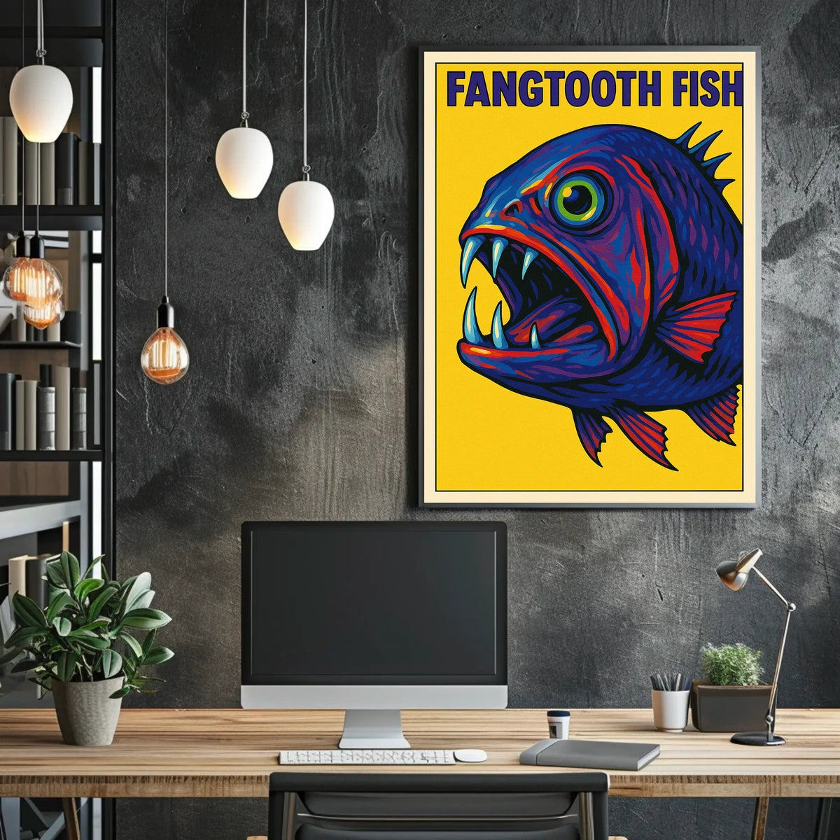 Fangtooth Fish Poster