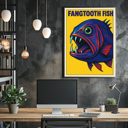 Fangtooth Fish Poster