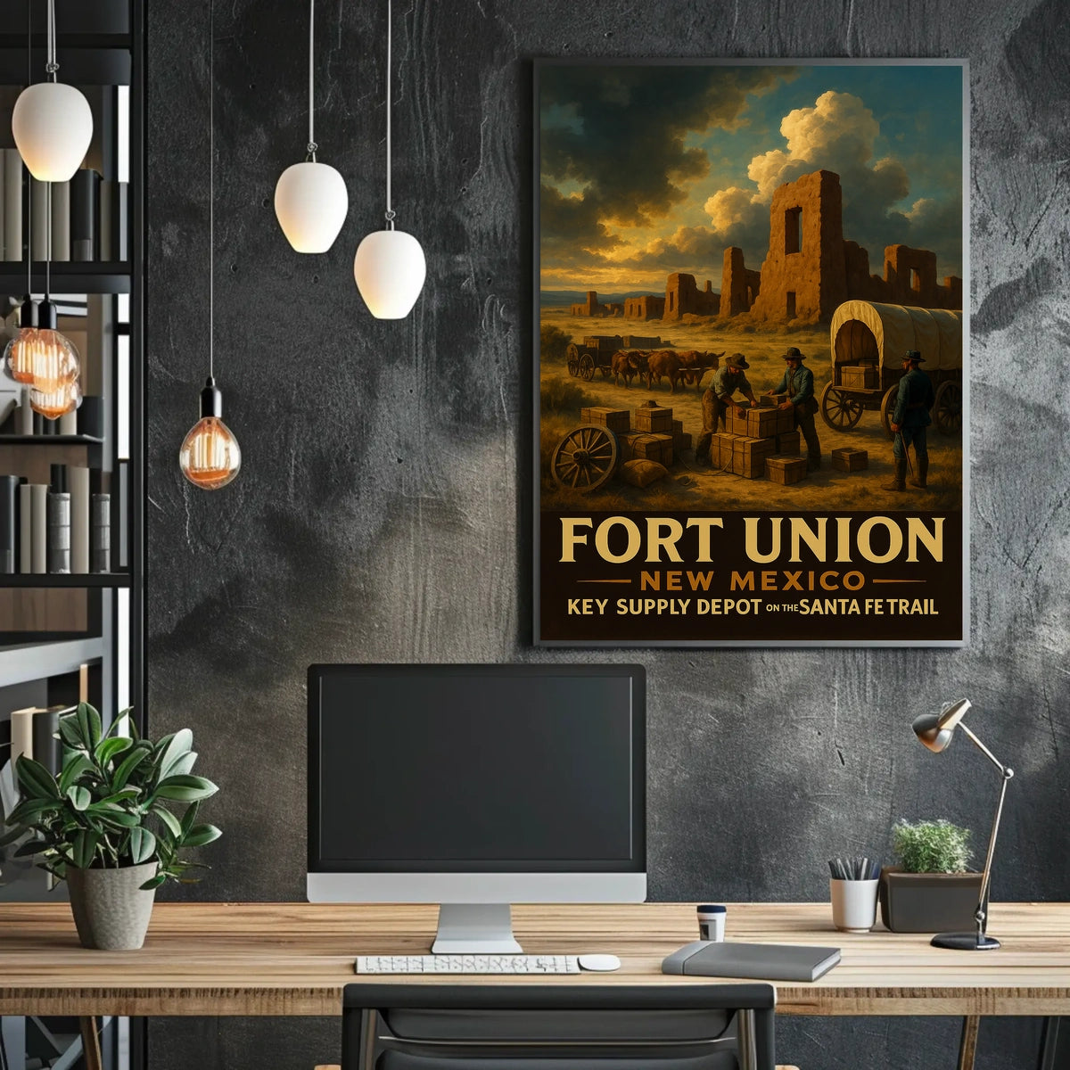Fort Union New Mexico Poster