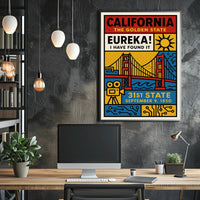 California's Iconic Heritage Poster