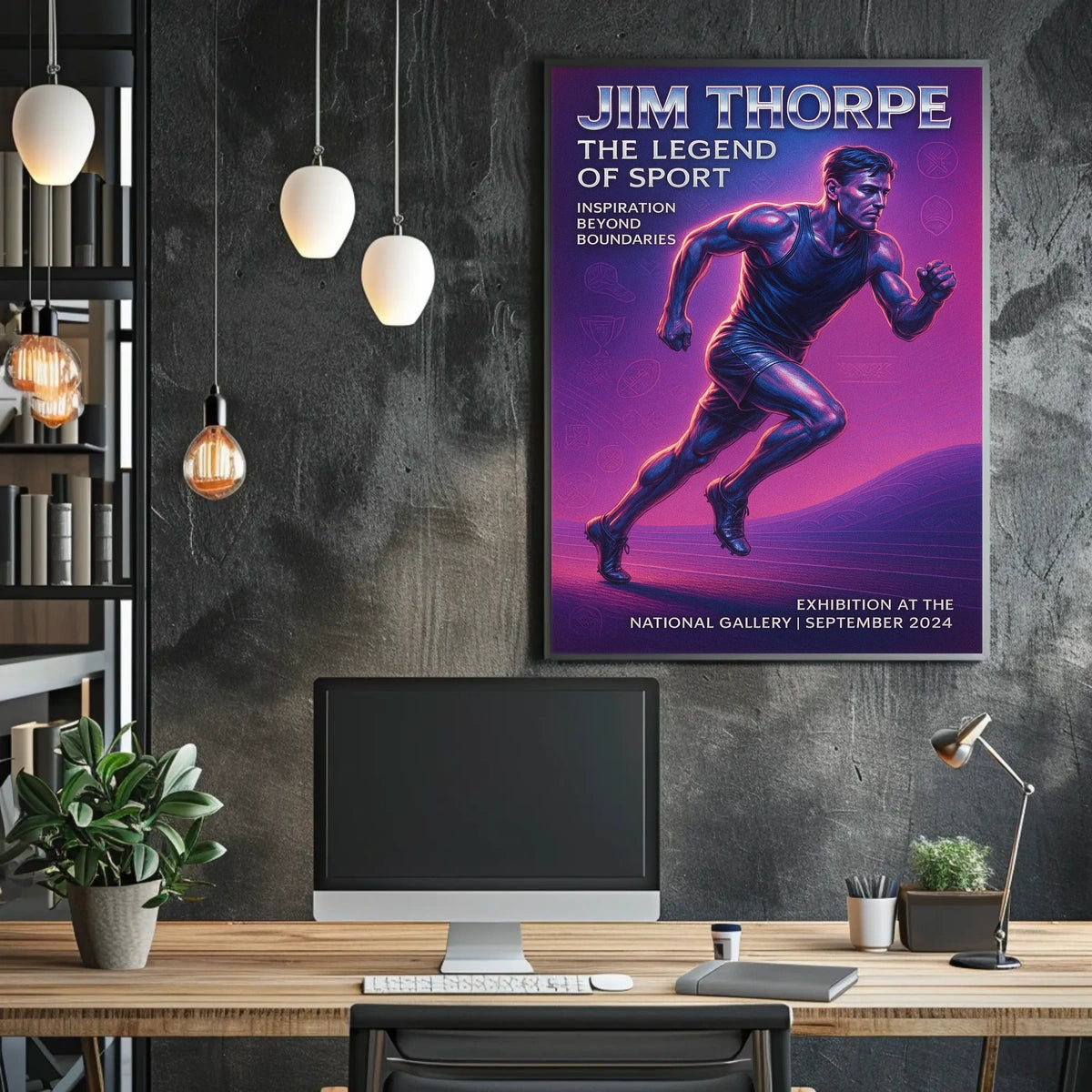 Jim Thorpe The Legend of Sport Jim Thorpe Poster