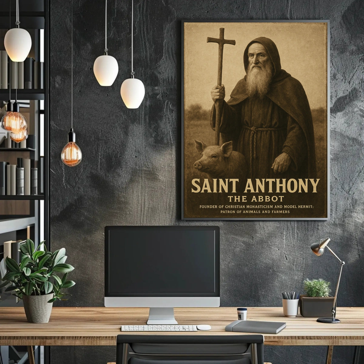 Saint Anthony The Abbot Poster