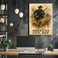 American Civil War 1861-1865 Poster