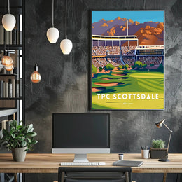 TPC Scottsdale Golf Course Poster