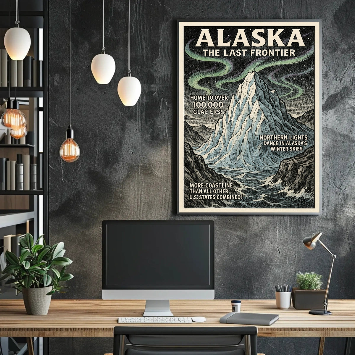 Alaska The Last Frontier Poster