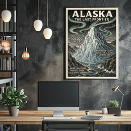 Alaska The Last Frontier Poster