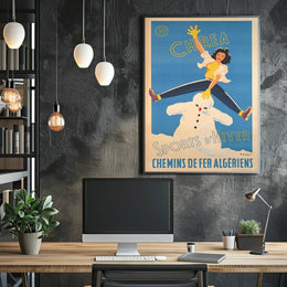 Chrea Winter Sports Poster