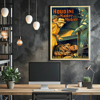 Mystery and Sci-Fi Escape Artistry Futuristic Sci-Fi Poster