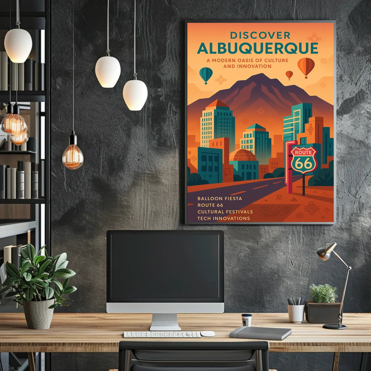 Discover Albuquerque Poster