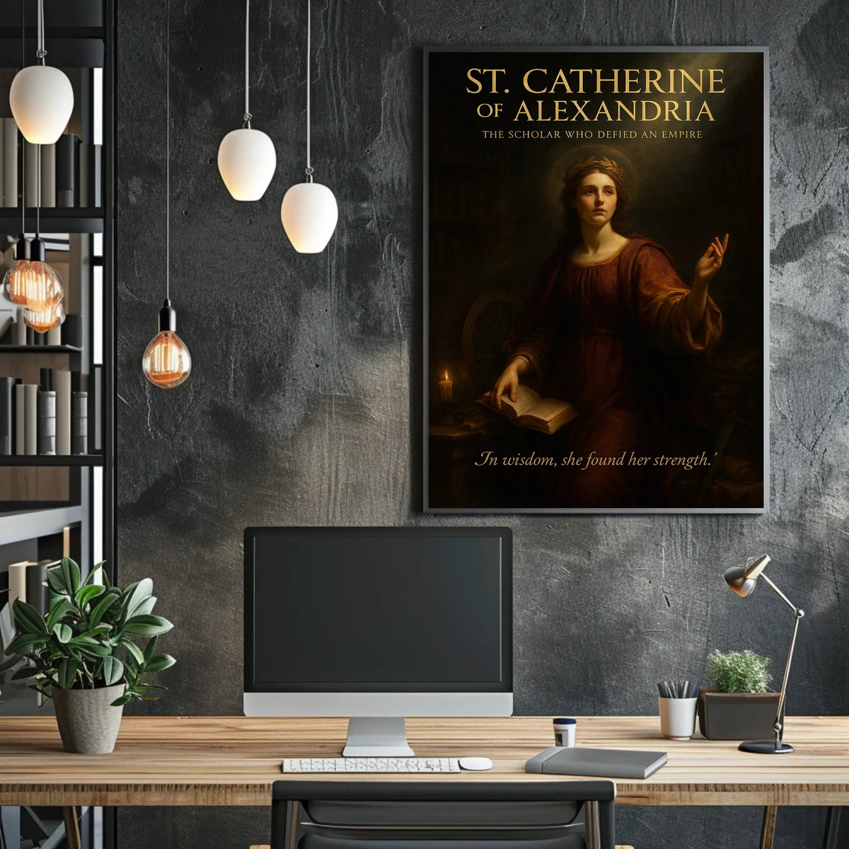 St. Catherine of Alexandria Poster