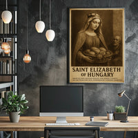 Saint Elizabeth Of Hungary Poster
