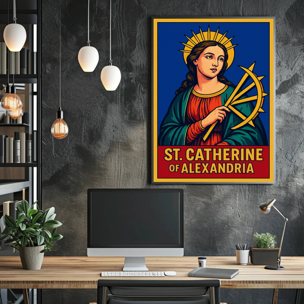St. Catherine of Alexandria Poster