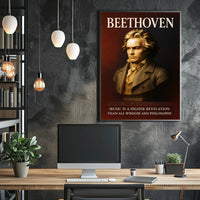 Beethoven - Music as Revelation Poster PosterGoat