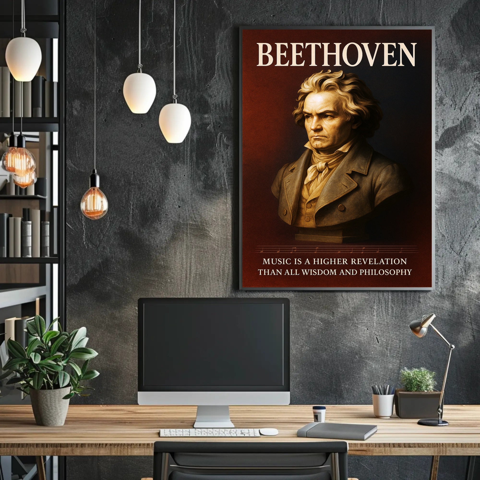Beethoven - Music as Revelation Poster PosterGoat