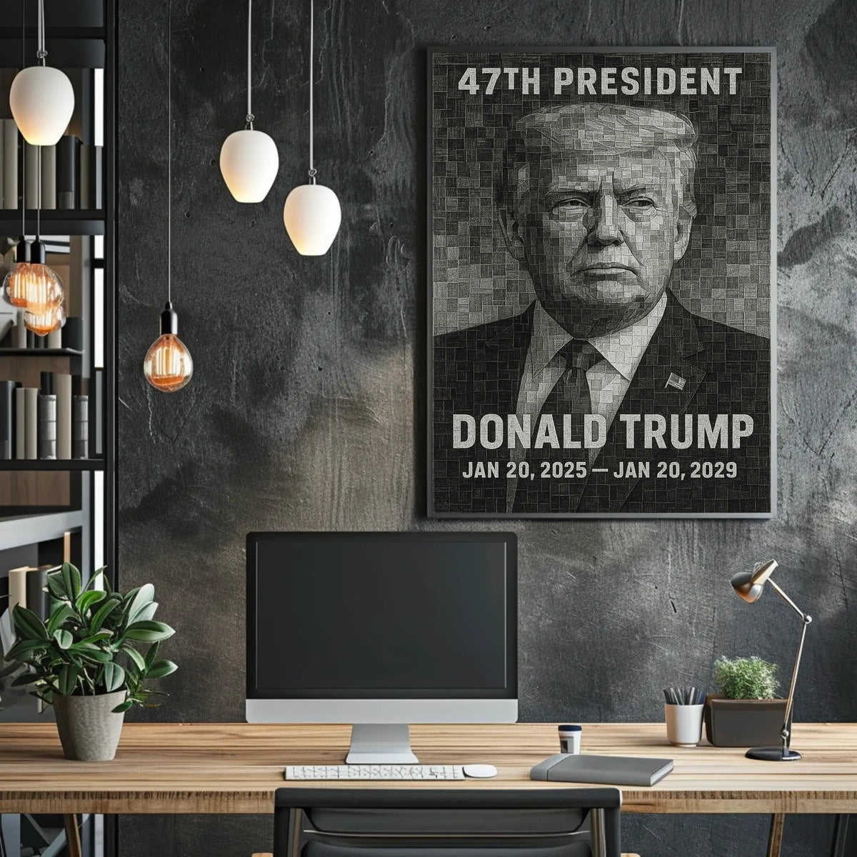Donald Trump 47th President Poster