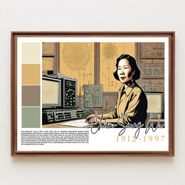 Celebrating Chien-Shiung Wu Poster