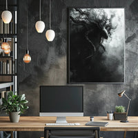 Dark Surreal Tentacle Entity Horror Art Poster PosterGoat